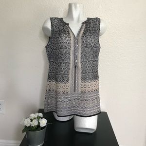 Liz Claiborne women blouse sleeveless size L